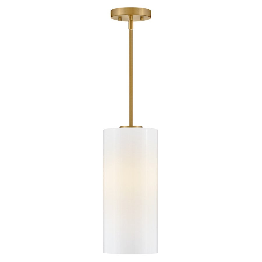 1 Light Extra Small Pendant, Lacquered Brass