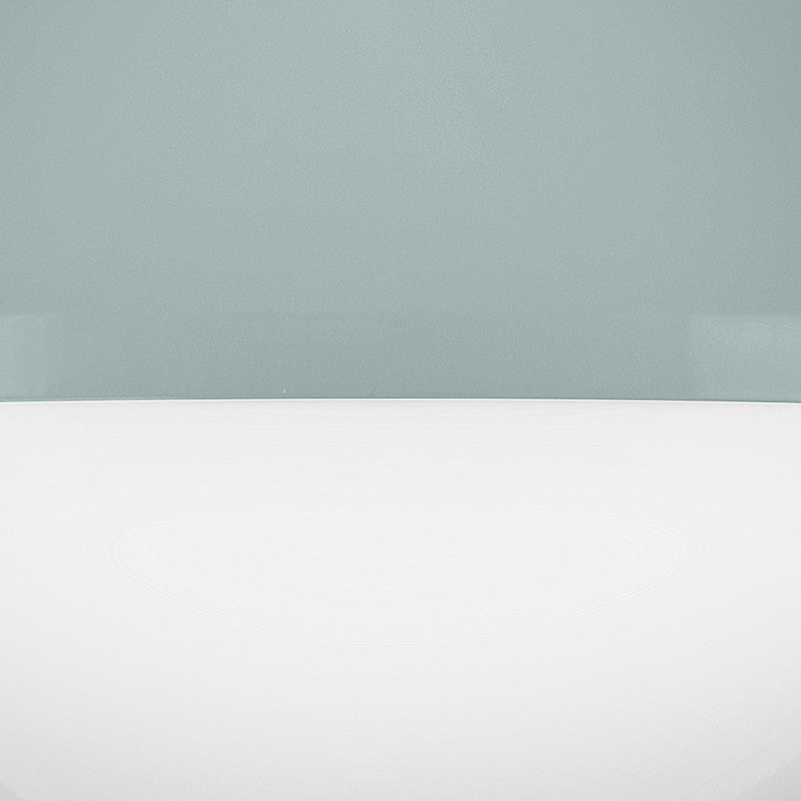 Lark Haddie 1 Light Small Flush Mount, Seafoam/Cased Opal