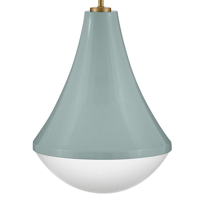 1 Light Small Pendant, Seafoam