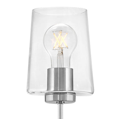 1 Light Medium Bathroom Vanity Light, Chrome