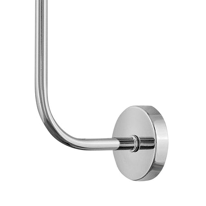 1 Light Medium Bathroom Vanity Light, Chrome