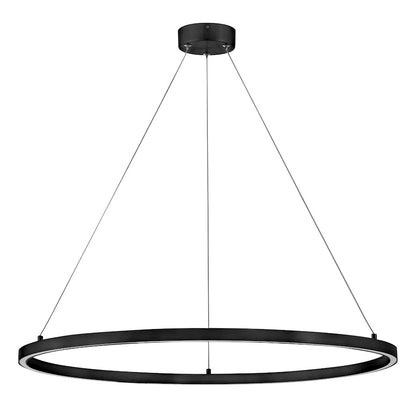 Lark Kenna LED Large Chandelier, Black