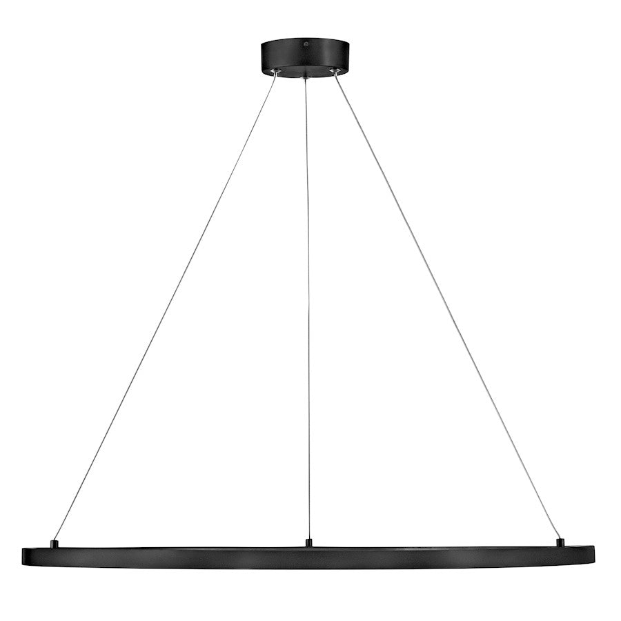 Lark Kenna LED Large Chandelier, Black