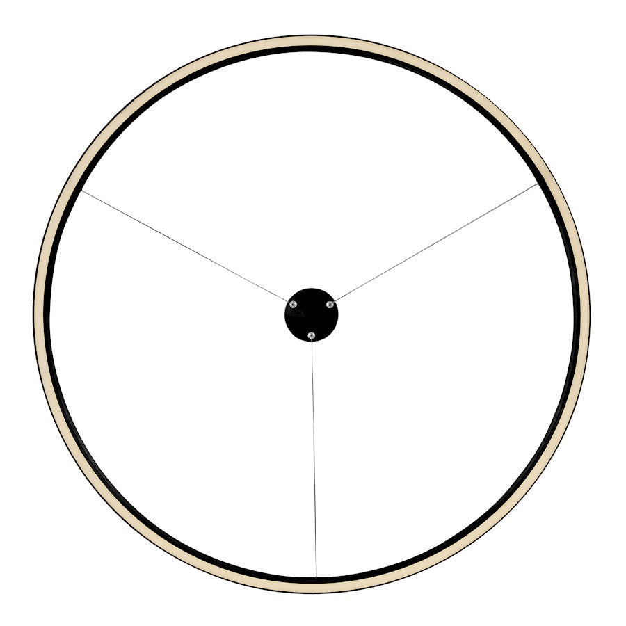 Lark Kenna LED Large Chandelier, Black