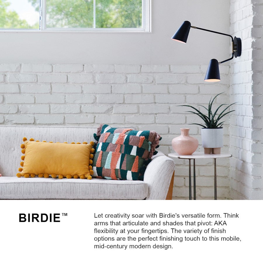 2 Light Large Wall Sconce