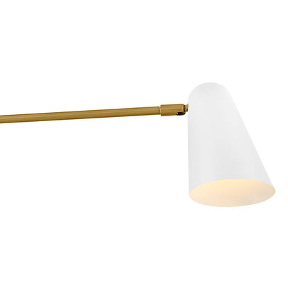 3 Light Medium Chandelier, Brass