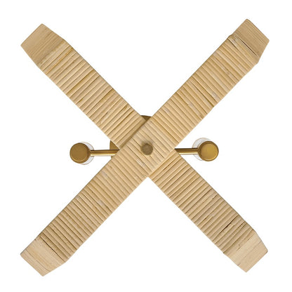 Lark Sammi 2 Light Large Pendant, Lacquered Brass