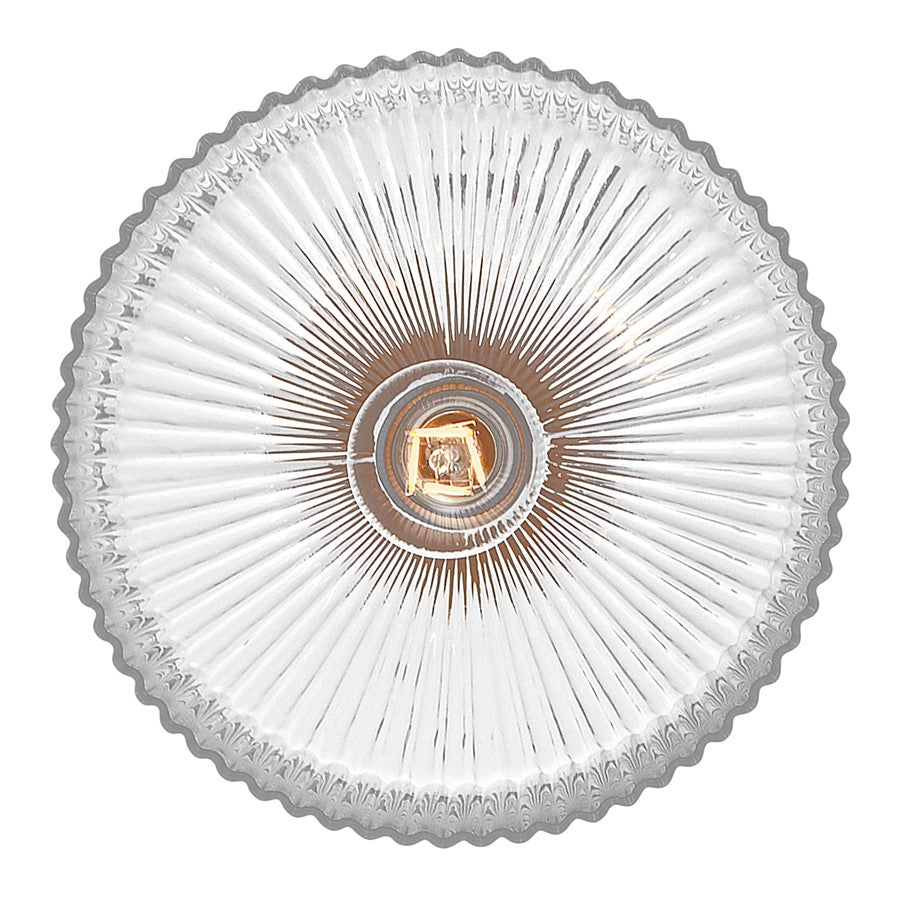 Lark Lisette 1 Light Small Pendant, Lacquered Brass/Clear