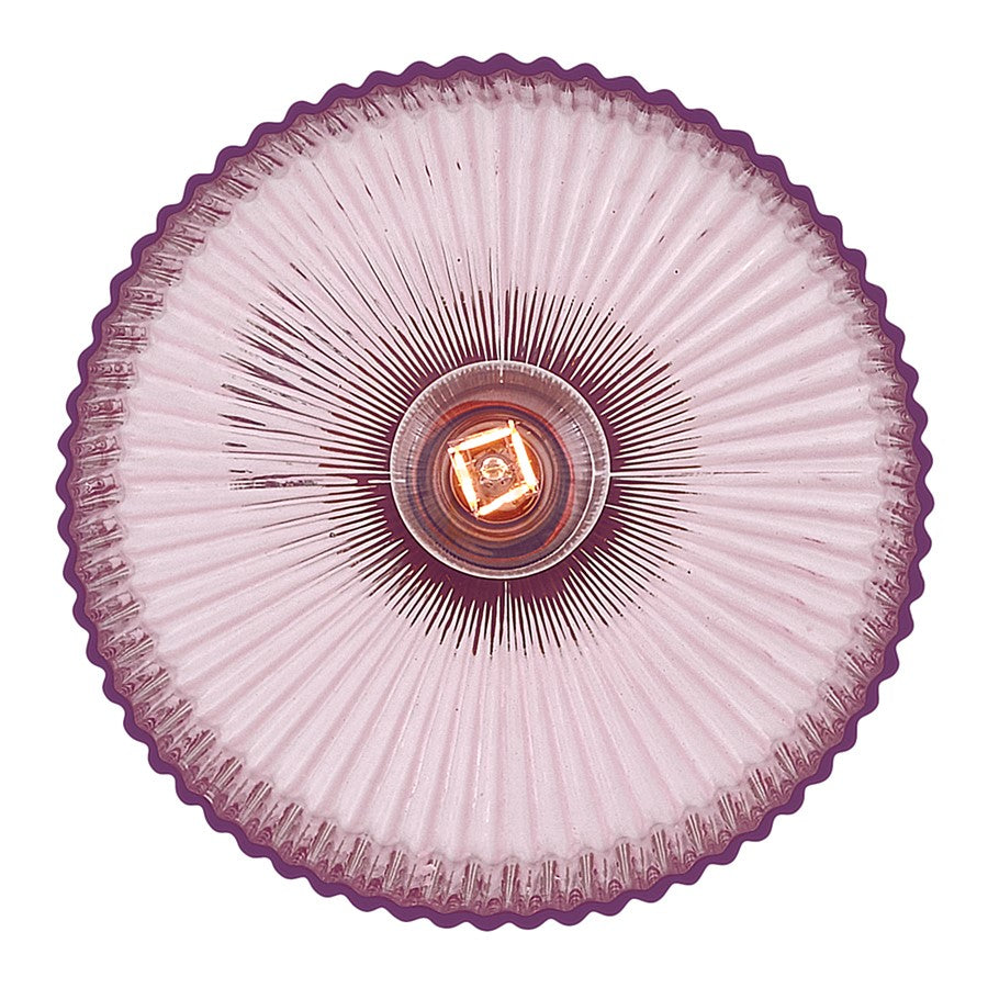 Lark Lisette 1 Light Small Pendant, Lacquered Brass/Rose
