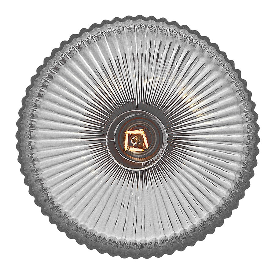 Lark Lisette 1 Light Small Pendant, Lacquered Brass/Smoke