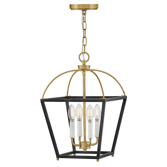 Lark Tate 4 Light 12" Pendant, Black - 84277BK-LCB