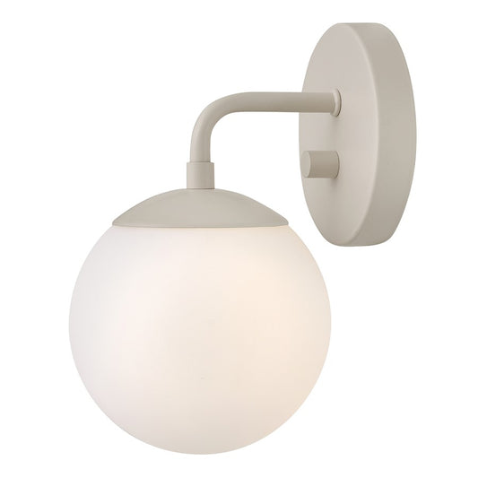 Lark Julep 1 Light 7" Sconce, Light Taupe/Etched Opal - 84300LTP