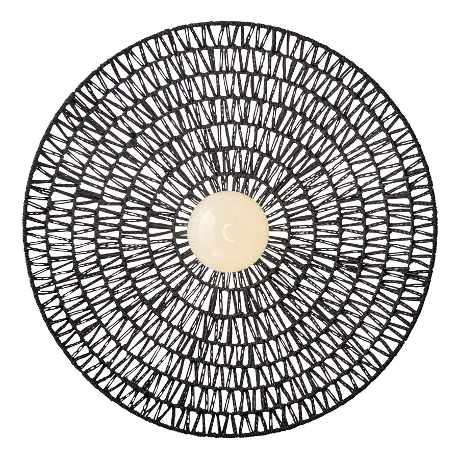 Lark Pismo 1 Light Large Pendant, Black