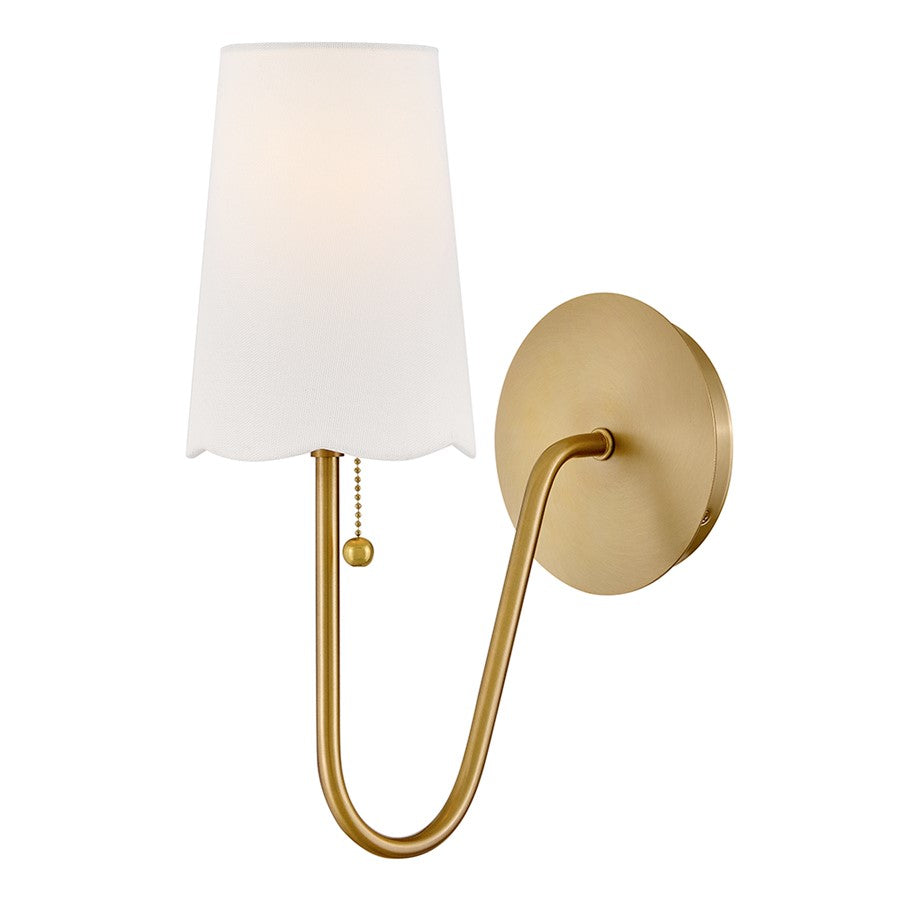 Lark Bliss 1 Light 11" Sconce, Lacquered Brass - 84380LCB