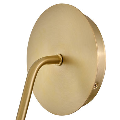 Lark Bliss 1 Light 11" Sconce, Lacquered Brass