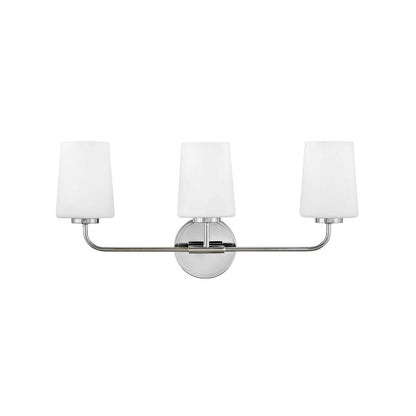 3 Light Bathroom Vanity Light, White