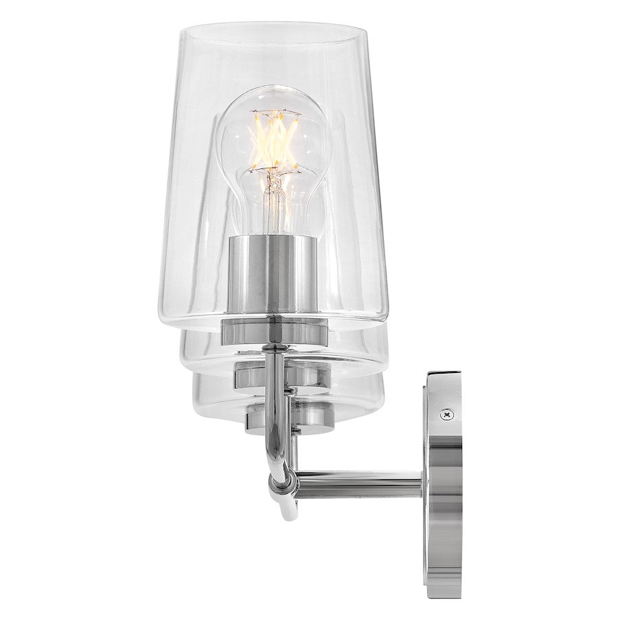 3 Light Medium Bathroom Vanity Light, Chrome