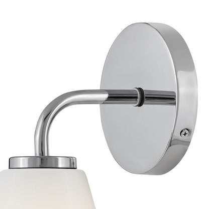 1 Light Medium Bathroom Vanity Light, Chrome