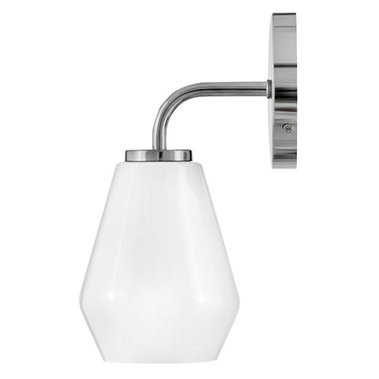 1 Light Medium Bathroom Vanity Light, Chrome