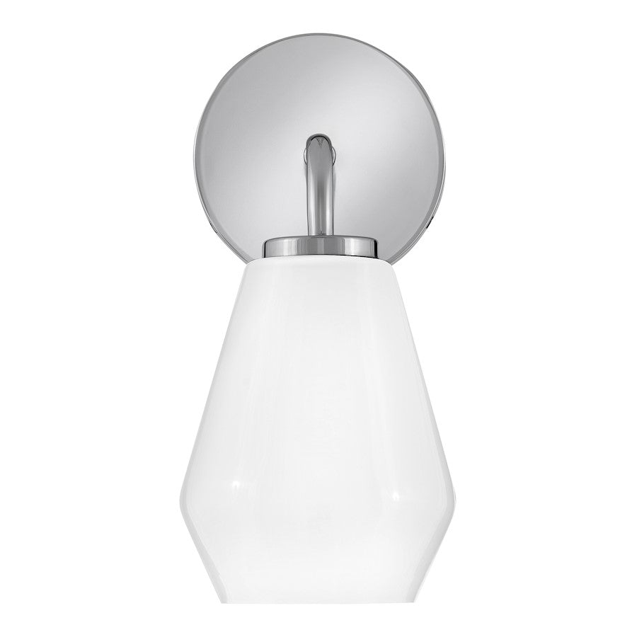 1 Light Medium Bathroom Vanity Light, Chrome