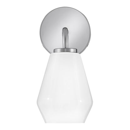 1 Light Medium Bathroom Vanity Light, Chrome
