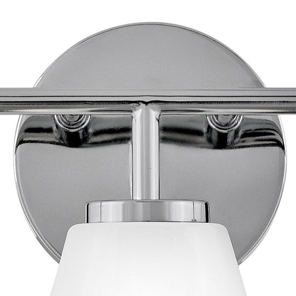 3 Light Medium Bathroom Vanity Light, Chrome
