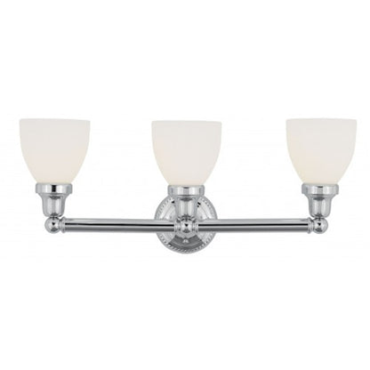 Livex Lighting Classic Bath Light in Chrome