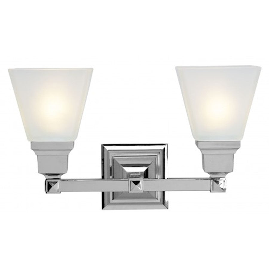 Livex Lighting Mission Bath Light in Chrome