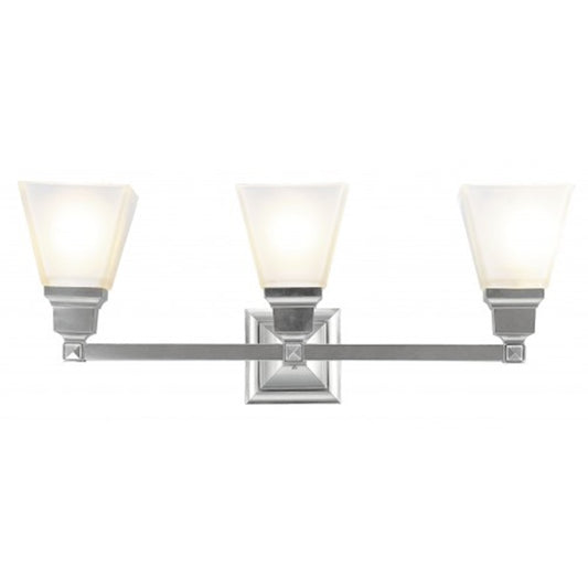 Livex Lighting Mission Bath Light in Brushed Nickel