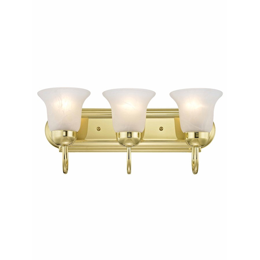 Livex Lighting Riviera Bath Light in Polished Brass