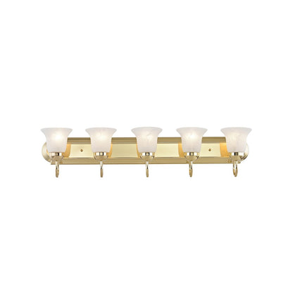 Livex Lighting Riviera Bath Light in Polished Brass