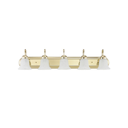 Livex Lighting Riviera Bath Light in Polished Brass