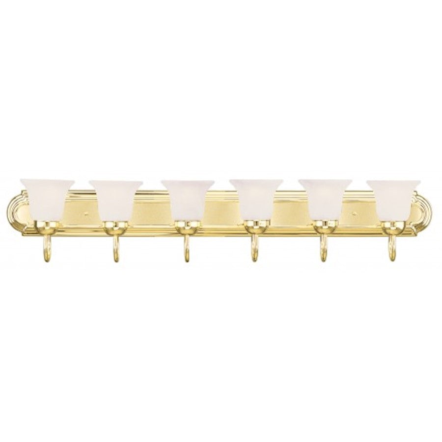 Livex Lighting Riviera Bath Light in Polished Brass