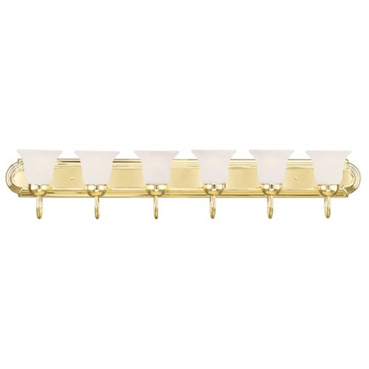 Livex Lighting Riviera Bath Light in Polished Brass