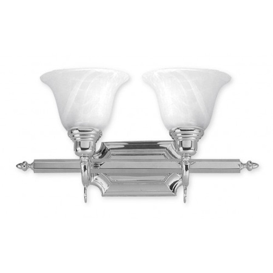 Livex Lighting French Regency Bath Light in Chrome