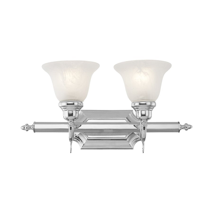 Livex Lighting French Regency Bath Light in Chrome
