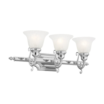 Livex Lighting French Regency Bath Light in Chrome