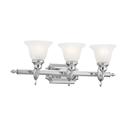 Livex Lighting French Regency Bath Light in Chrome