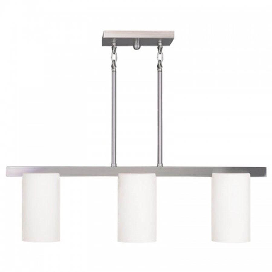 Livex Lighting Astoria Chandelier in Brushed Nickel