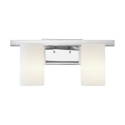 Livex Lighting Astoria Bathroom Vanity Lighting, Chrome