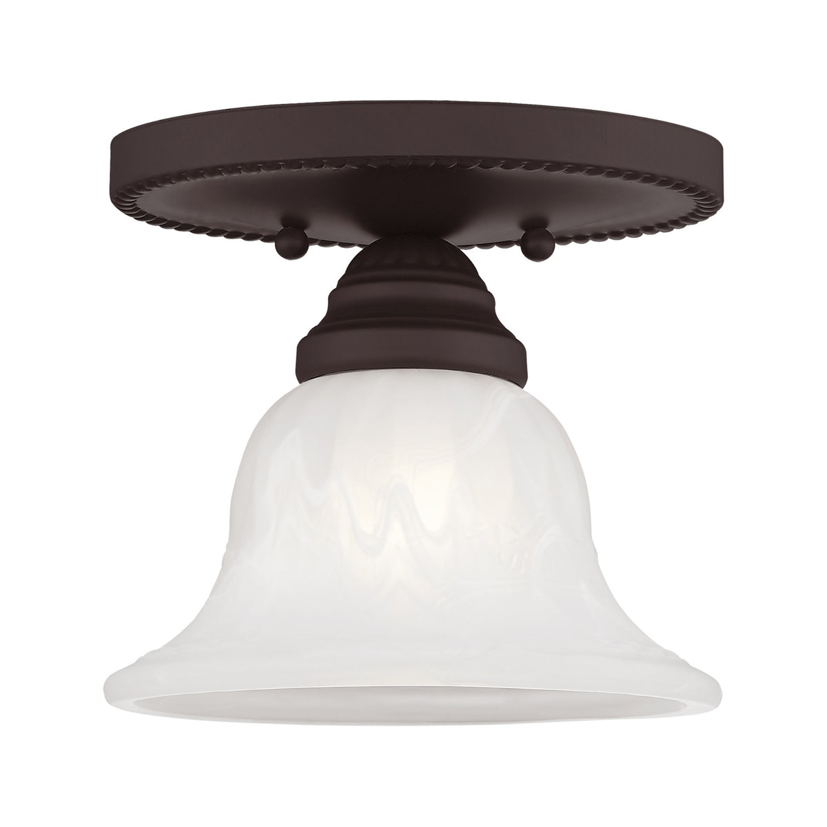 Livex Lighting Edgemont Ceiling Mount in Bronze