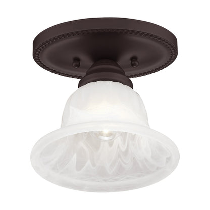 Livex Lighting Edgemont Ceiling Mount in Bronze