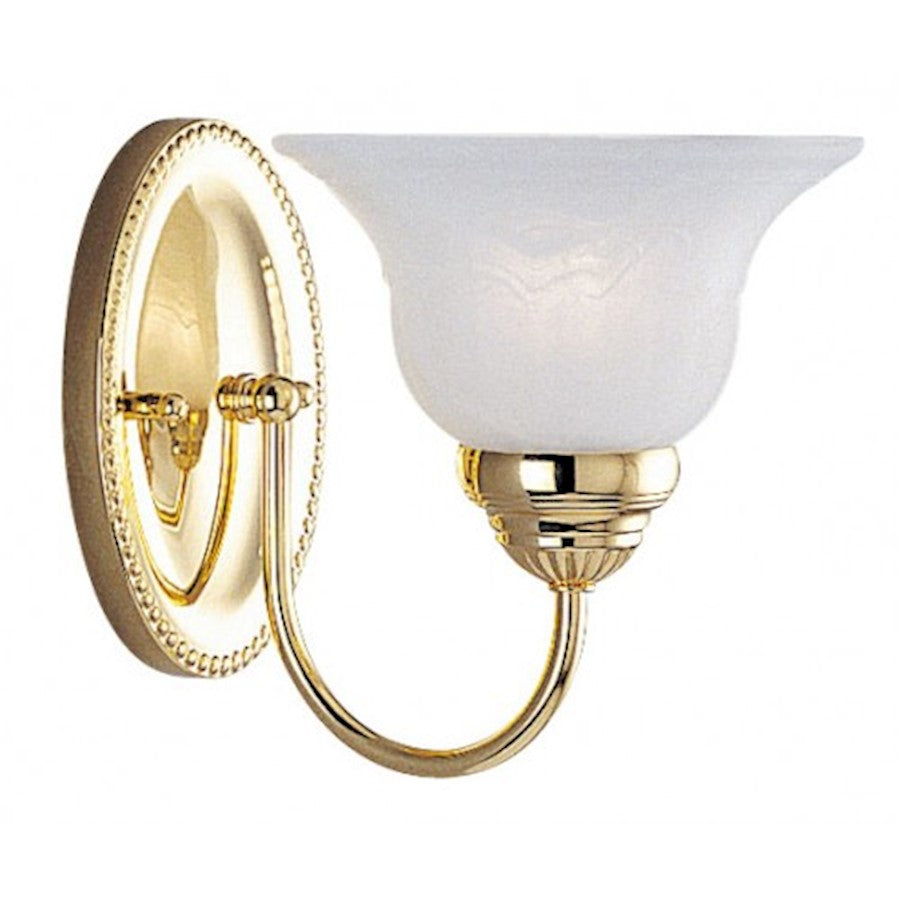 Livex Lighting Edgemont Bath Light in Polished Brass