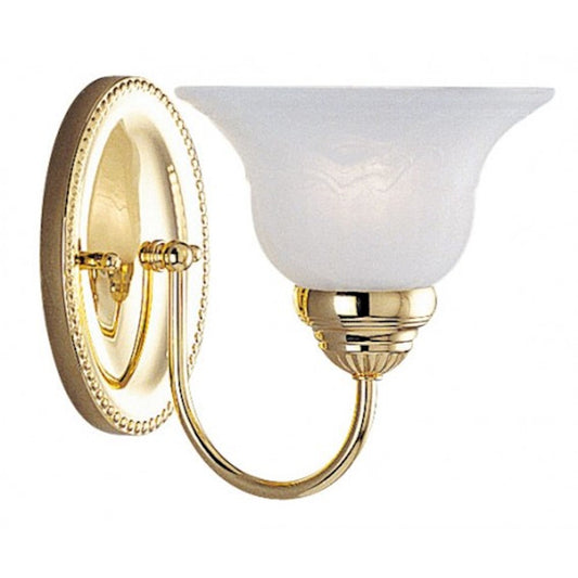 Livex Lighting Edgemont Bath Light in Polished Brass