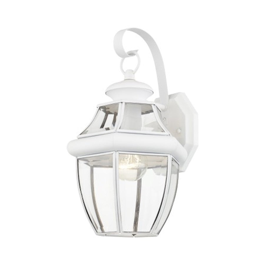 Livex Lighting Monterey Outdoor Wall Lantern in White