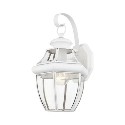 Livex Lighting Monterey Outdoor Wall Lantern in White