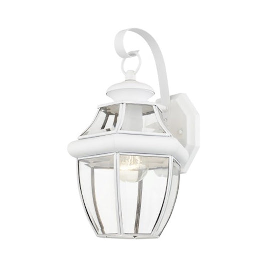 Livex Lighting Monterey Outdoor Wall Lantern in White