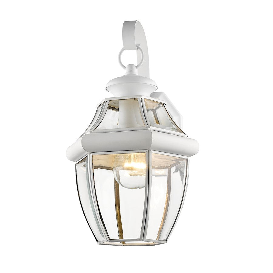 Livex Lighting Monterey Outdoor Wall Lantern in White
