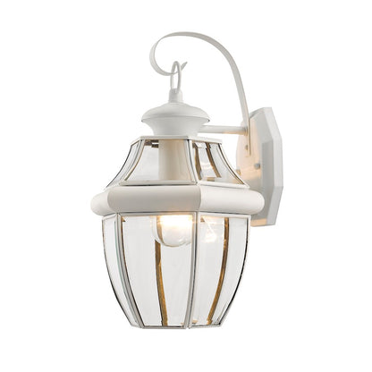 Livex Lighting Monterey Outdoor Wall Lantern in White