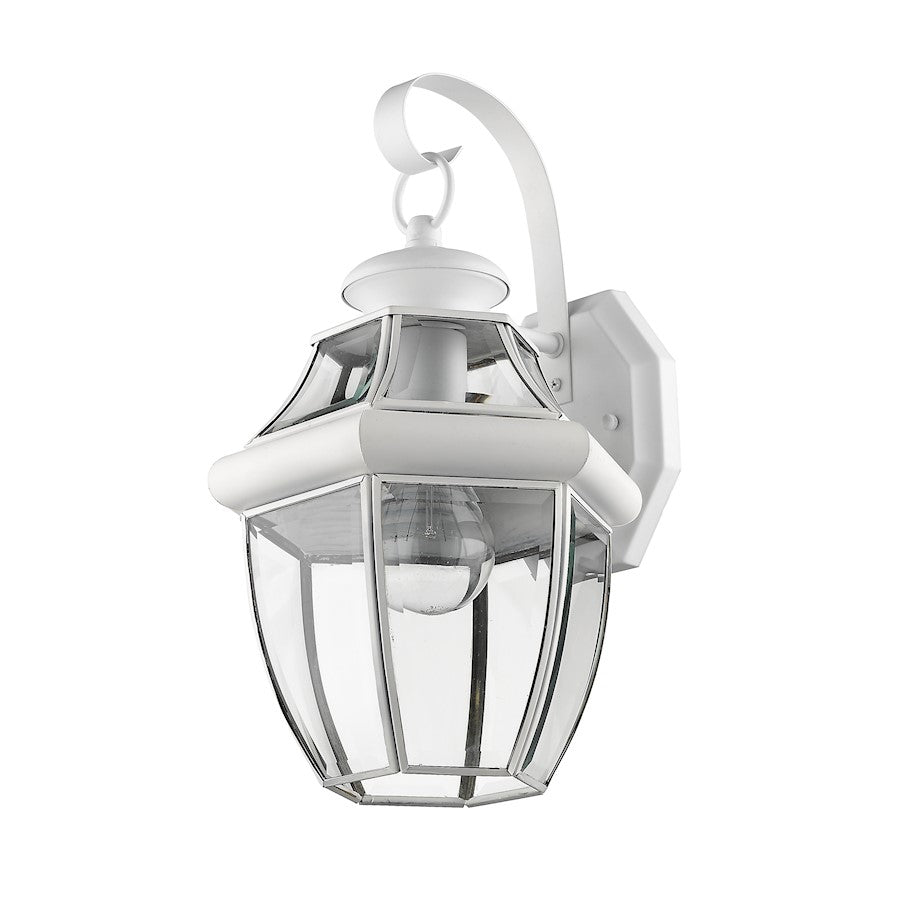 Livex Lighting Monterey Outdoor Wall Lantern in White